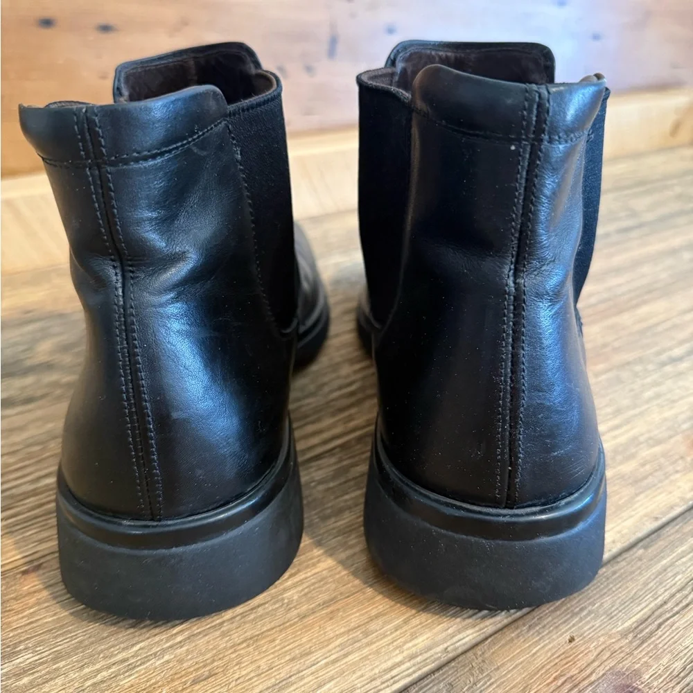 To Boot New York Black Leather Men's Ankle Boots